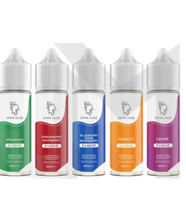 0mg EFFIN Juice 50ml Shortfill (50VG/50PG)