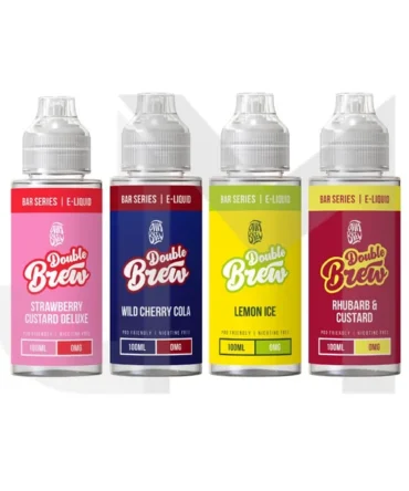 0mg Ohm Brew Bar Series Double Brew 100ml Shortfill (55VG/45PG)