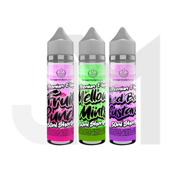 #1 Premium E-liquid by The Vape Makers 50ml Shortfill 0mg (70VG/30PG)