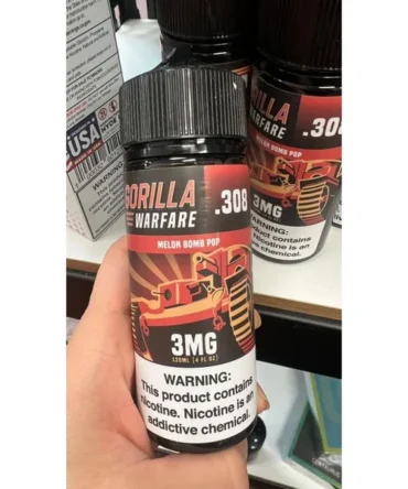 .308 - Melon Bomb Pop - Gorilla Warfare 120mL