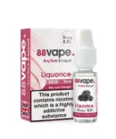 88Vape Any Tank Liquorice 10ml E-Liquid