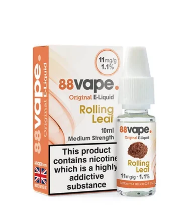 88Vape Original Rolling Leaf 10ml E-Liquid