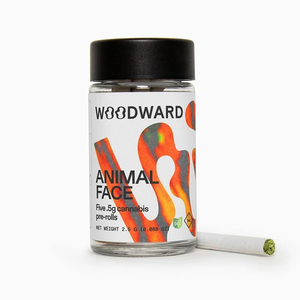 Animal Face Pre-Roll | 5 x 0.5g