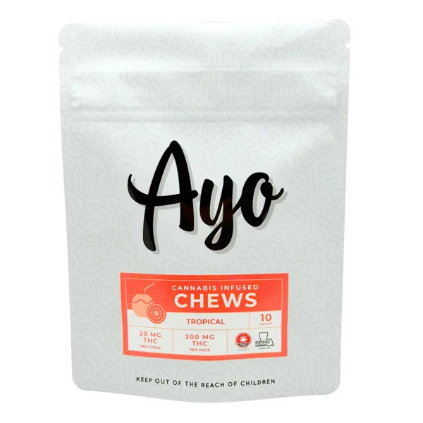 Ayo: Gummies | Tropical | 200mg | 10pk