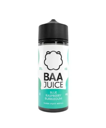 Baa Juice Blue Raspberry Bubblegum Shortfill 100ml E-Liquid