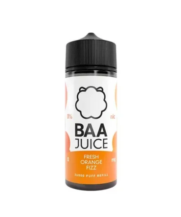 Baa Juice Fresh Orange Fizz Shortfill 100ml E-Liquid
