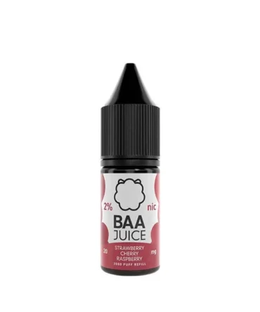 Baa Juice Strawberry Cherry Raspberry 10ml Nic Salt E-Liquid