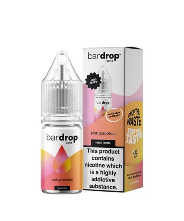 Bar Drop Pink Grapefruit 10ml Nic Salts E-Liquid