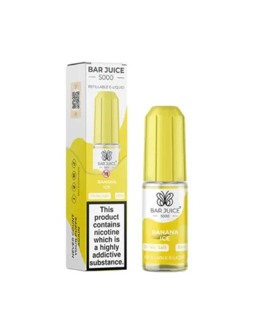 Bar Juice 5000 Banana Ice 10ml Nic Salt E-Liquid