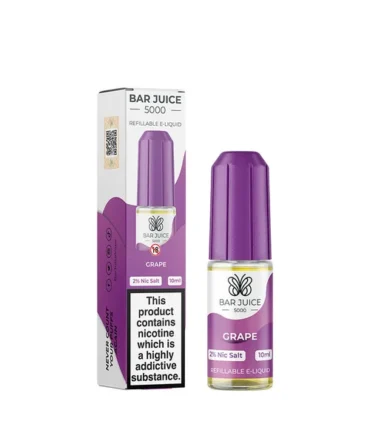 Bar Juice 5000 Grape 10ml Nic Salt E-Liquid