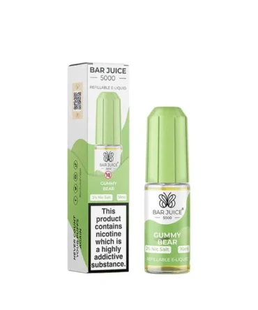Bar Juice 5000 Gummy Bear 10ml Nic Salt E-Liquid