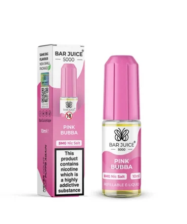Bar Juice 5000 Pink Bubba 10ml Nic Salt E-Liquid