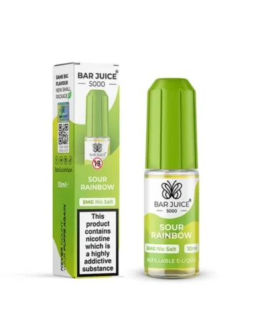 Bar Juice 5000 Sour Rainbow 10ml Nic Salt E-Liquid