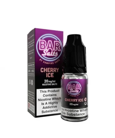Bar Salts Cherry Ice 10ml Nic Salt E-Liquid By Vampire Vape