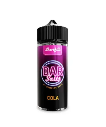 Bar Salts Cola Shortfill E-Liquid 100ml By Vampire Vape