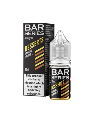 Bar Series Desserts Banana Caramel 10ml Nic Salt E-Liquid