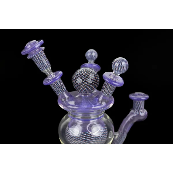 @bc_glass x @mhennyglass Innerloop Hookah w/ All Matching Accessories