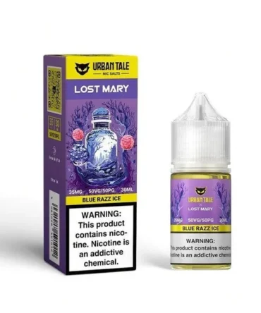Blue Razz Ice - URBAN TALE x LOST MARY Salt 30mL