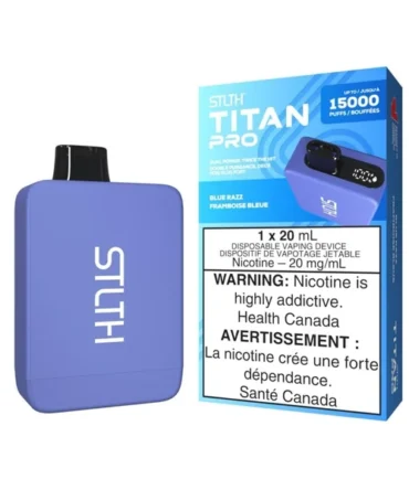 Blue Razz STLTH Titan Pro | 15K Puffs - VapeLoft