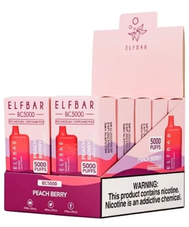 Bulk ELF BAR EB CREATE EB Design BC5000 Disposables - 5000 puff - Box of 10