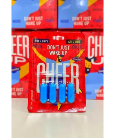 Cheer Up Capsules 4pc (12ct)