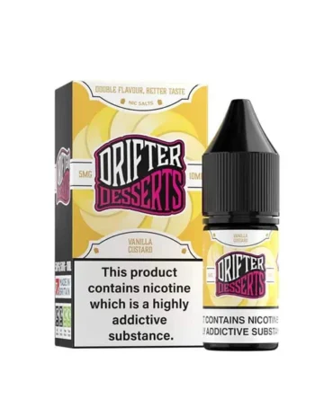 Drifter Desserts Vanilla Custard 10ml Nic Salt E-Liquid