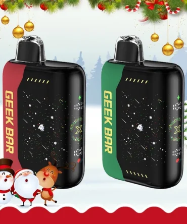 🎄 Geek Bar Pulse X 25K Christmas Edition Disposable Vape 18ml 5% 25000 Puffs