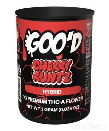 Goo'd 1g Premium THCA Flower - Cherry Runtz