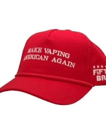 'Make Vaping American Again' Baseball Hat (Fifty Bar) - $4.99