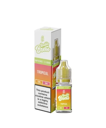 Ohm Brew Double Brew Tropical 10ml Nic Salt E-Liquid