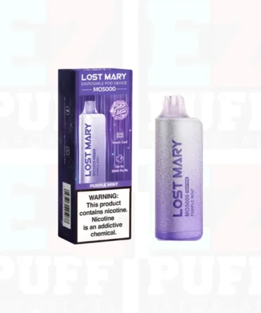 Purple Mint Lost Mary MO5000 - Glitter Edition