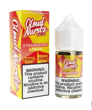 Strawberry Lemon - Cloud Nurdz Salts 30mL
