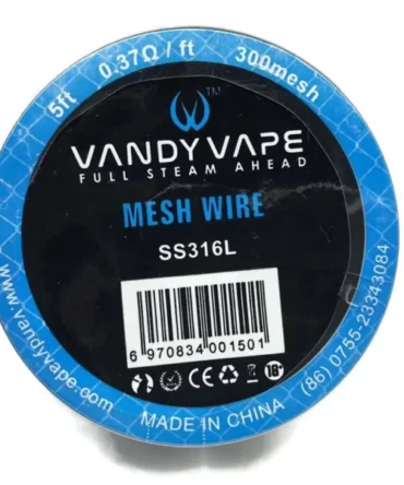 Vandy Vape Mesh Wire SS316L 0.37 Ω | VapeLoft