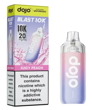 Vaporesso Dojo Blast 10k Prefilled Pod Kit Juicy Peach