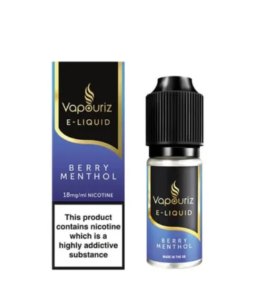 Vapouriz Premium Berry Menthol E-Liquid 10ml