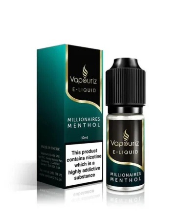 Vapouriz Premium Millionaires Menthol E-Liquid 10ml