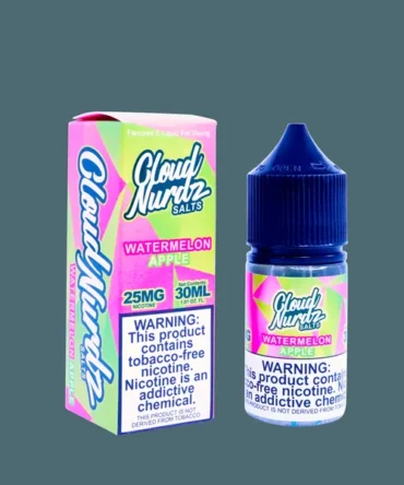 Watermelon Apple TFN Salt Nic by Cloud Nurdz (30ml)