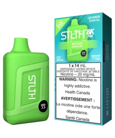 White Grape STLTH 8K Pro - VapeLoft - 8000 Puffs