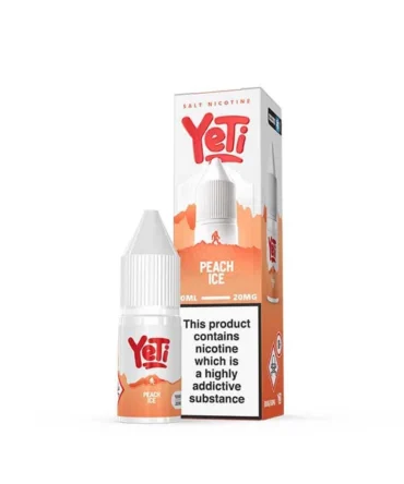 Yeti Summit Series Peach Ice 10ml Nic Salt E-Liquid
