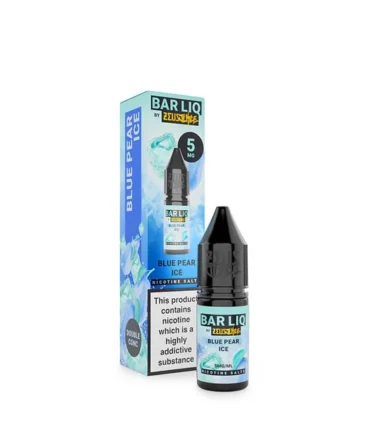 Zeus Juice Bar Liq Blue Pear Ice Nic Salt E-Liquid 10ml