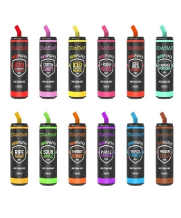 ZoaBar CN8000 8000 Puffs Disposable Vape 5 Pack