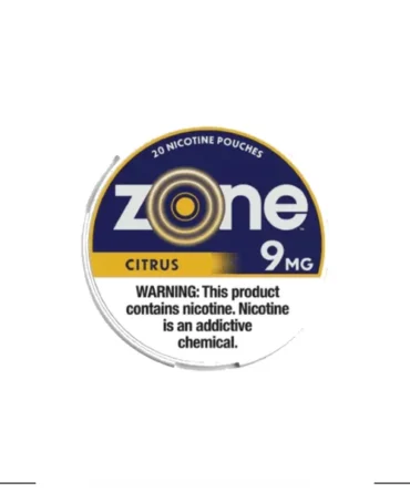 ZONE CITRUS 9MG 5CT