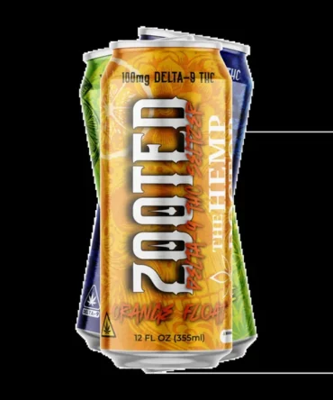 ZOOTED | 100MG DELTA 9 THC SELTZER - The Hemp Doctor Wholesale