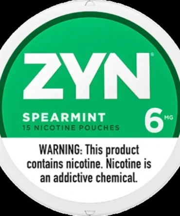 ZYN Spearmint Nicotine Pouches (5 Pack)