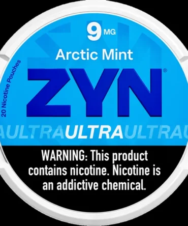 ZYN Ultra Arctic Mint 9mg Nicotine Pouches (5 Pack)