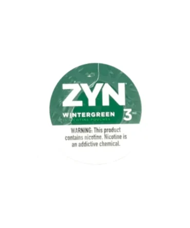ZYN WINTERGREEN 3MG